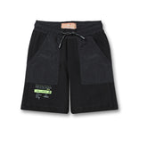 078 | Sporty Slogan Print Bermuda Shorts